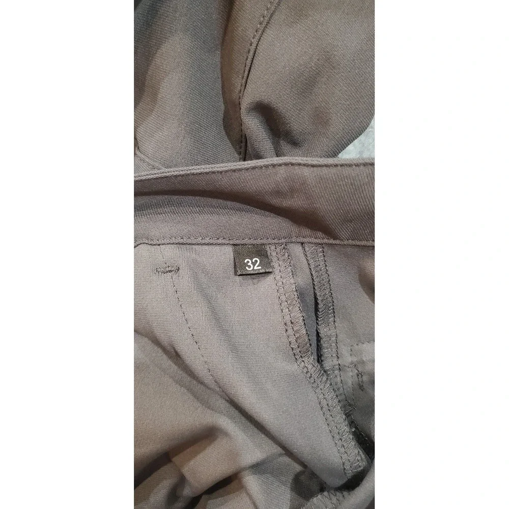 Legends Aviation Men's 32 Gray Tapered Chino Performance‎ Tech Pants